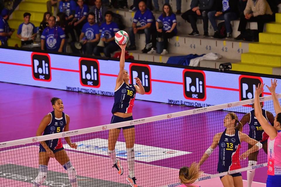 La Savino è perfetta solo due set: poi passa Monza