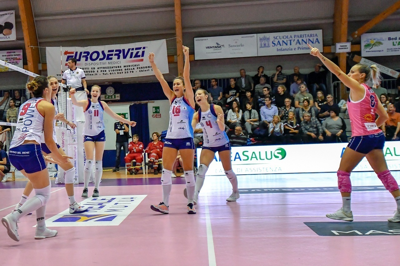 Scandicci torna il sorriso, espugnata Chieri!
