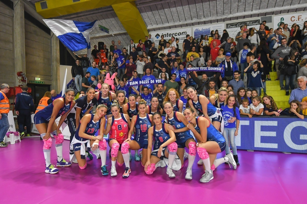 Novara passa davanti ai millequattrocento di Scandicci: è 0-3!