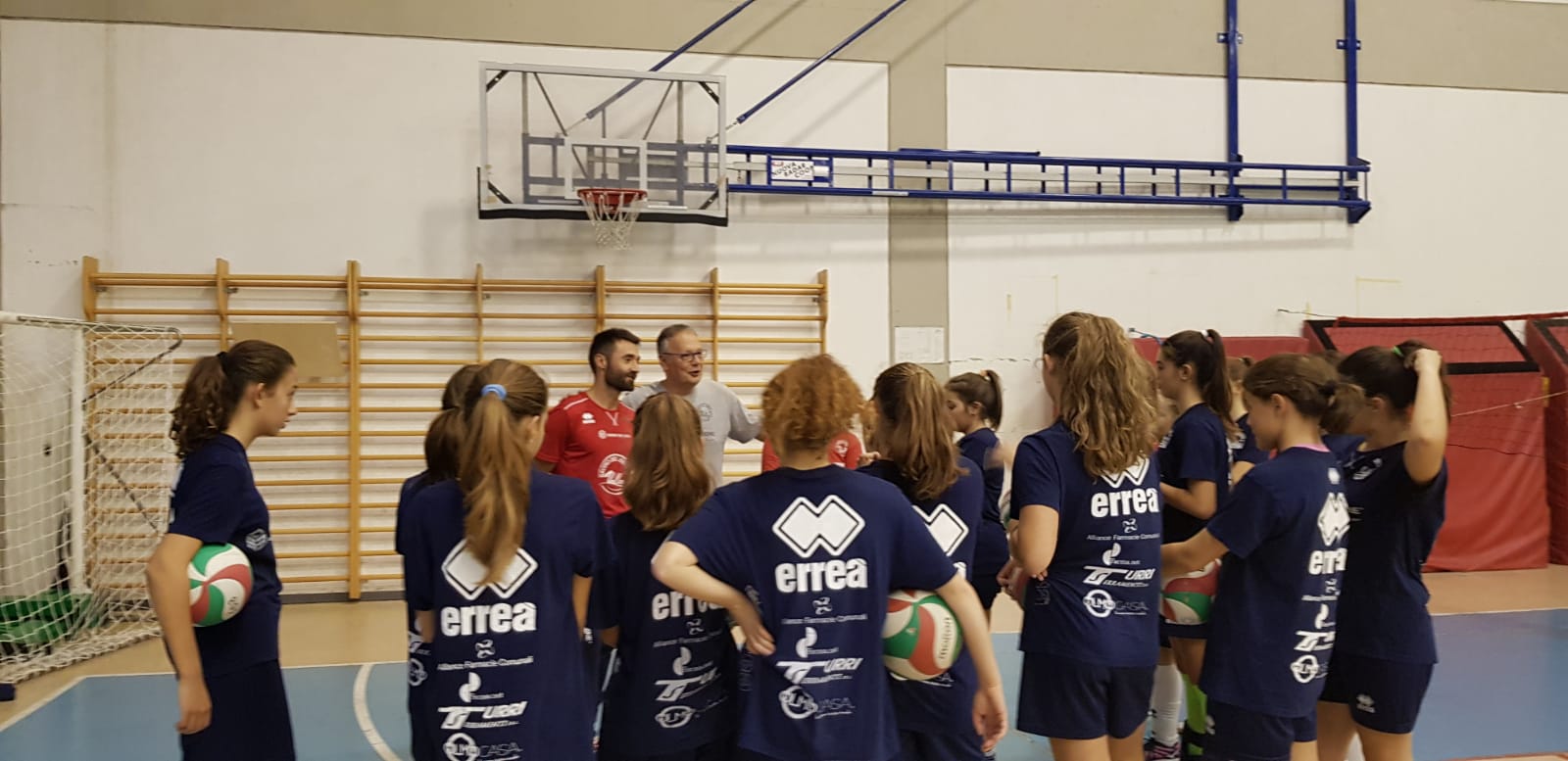 Un pomeriggio con l’Under 13 per il nostro Cesar