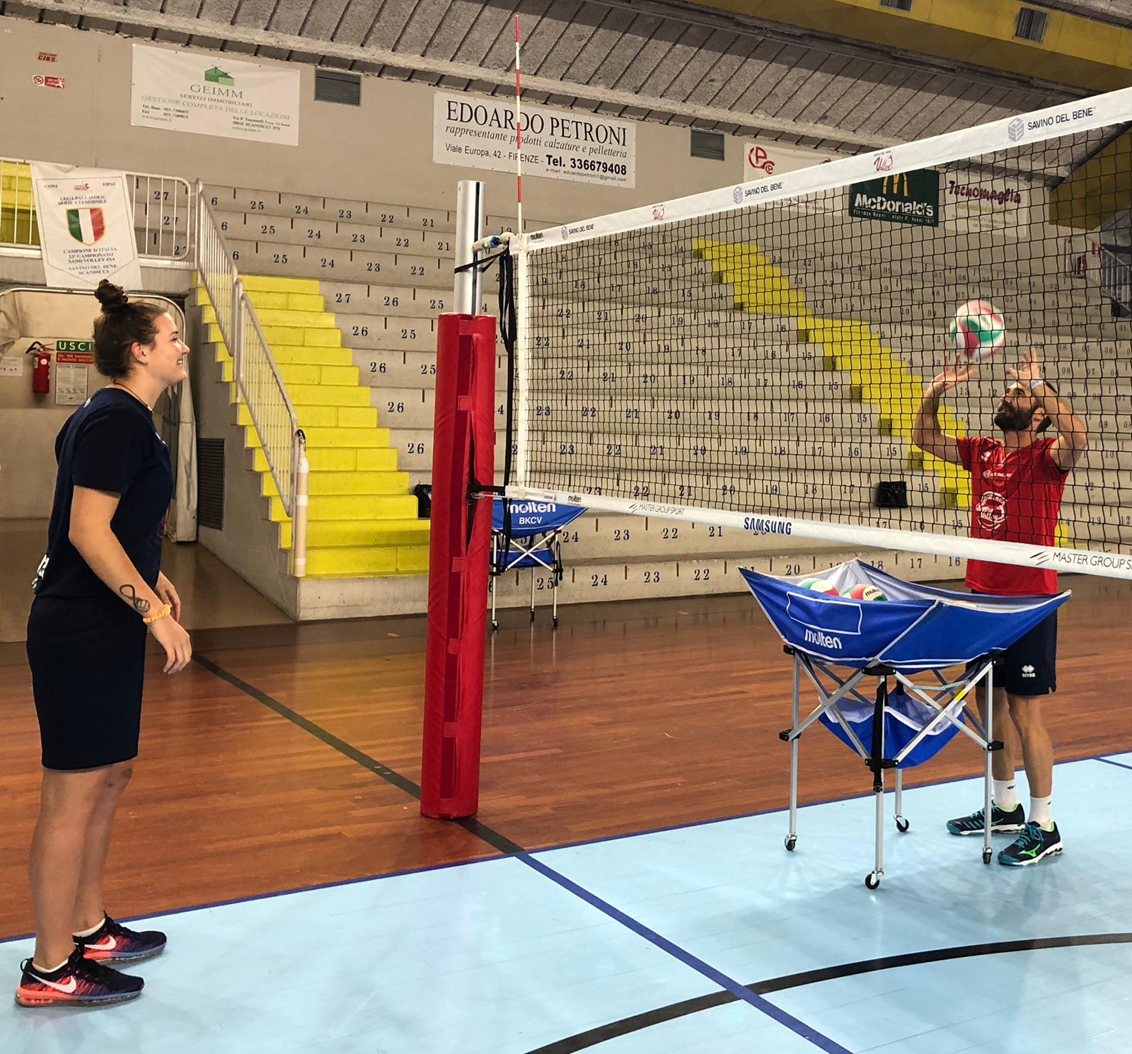 Ad un mese dall’intervento Bojana Milenkovic è già sotto rete!