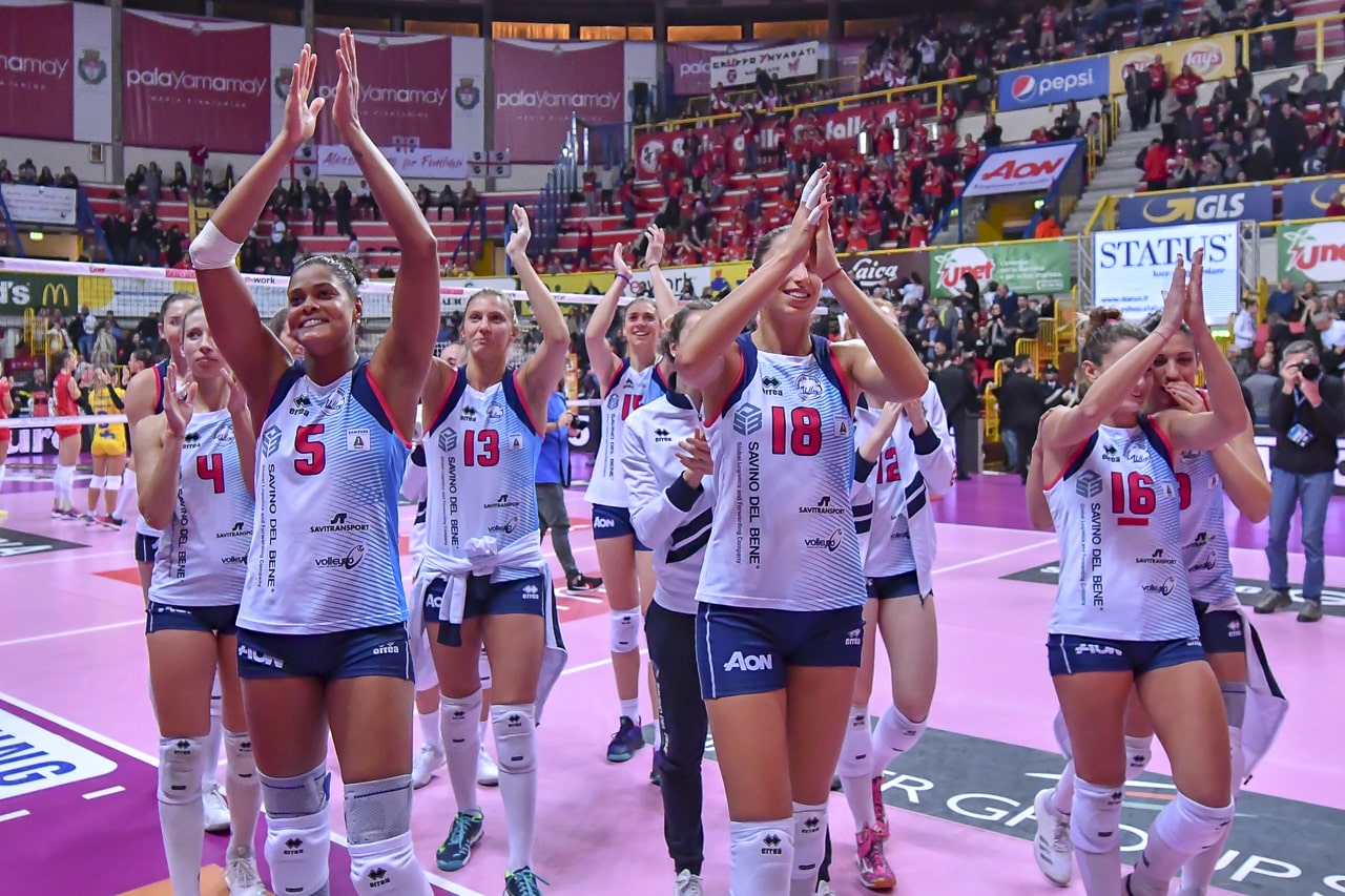 Savino Del Bene quanto amore per te! Contro l’Imoco Volley Conegliano sarà soldout