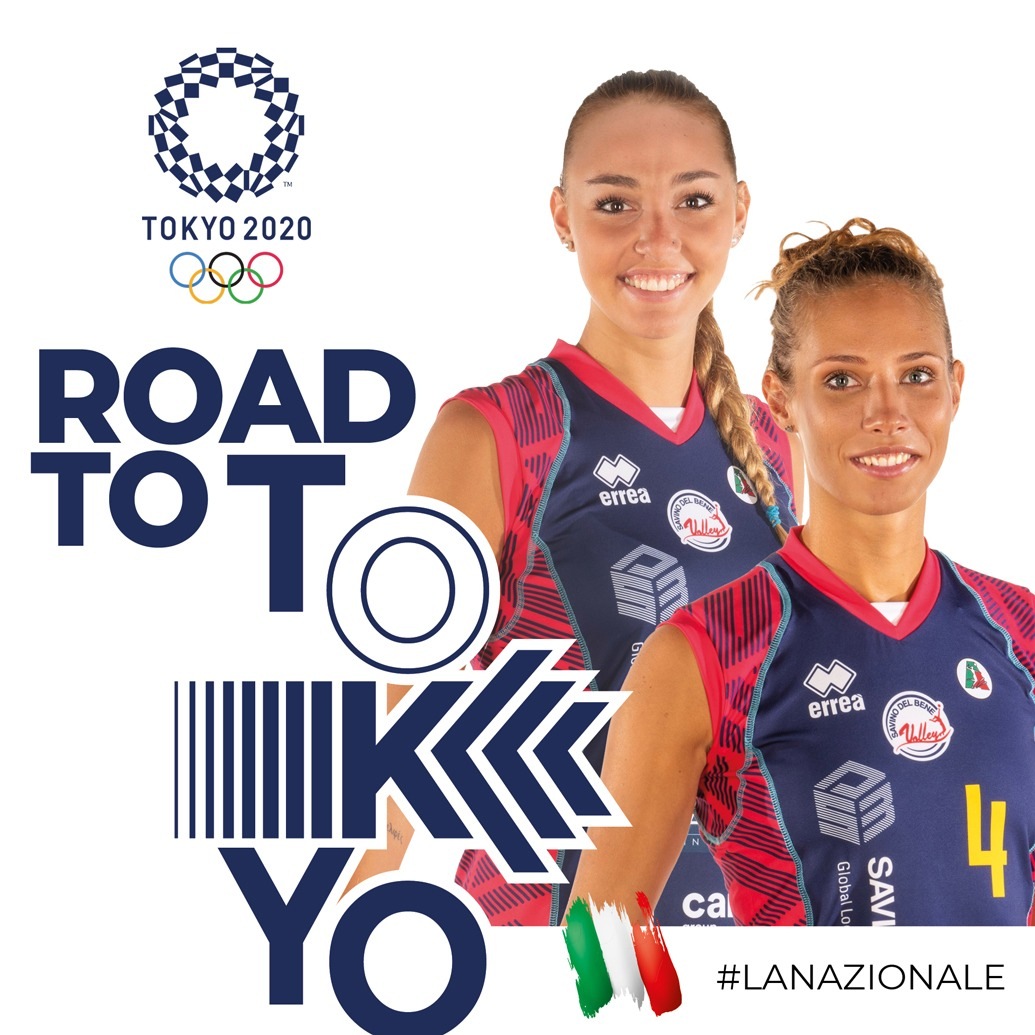 QUATTRO ATLETE DELLA SAVINO DEL BENE VOLLEY ALLE OLIMPIADI