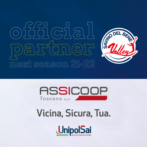 Savino Del Bene Volley Scandicci e Assicoop Toscana ancora insieme!