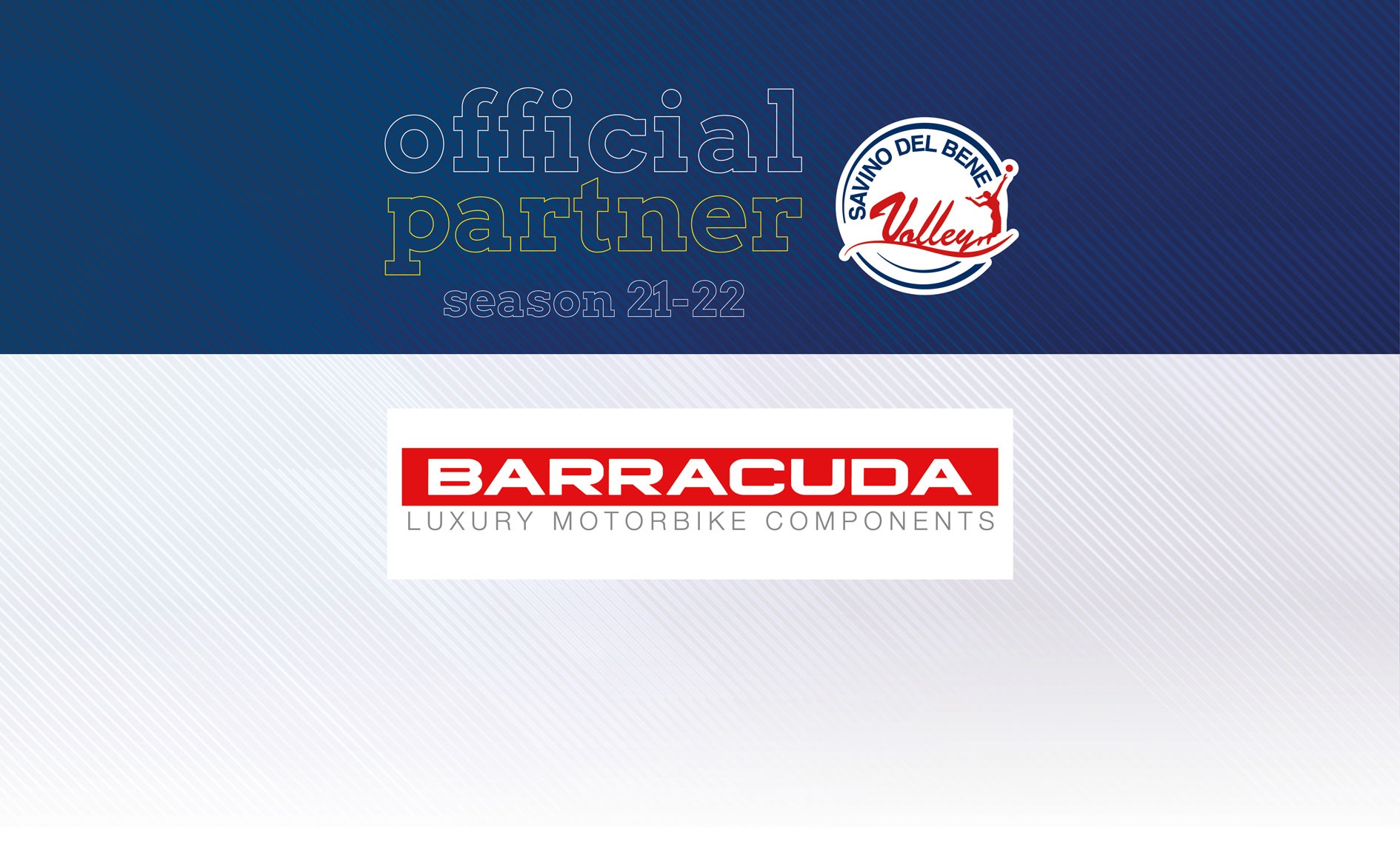 La SDB Volley è lieta di accogliere Barracuda come proprio Official Partner!