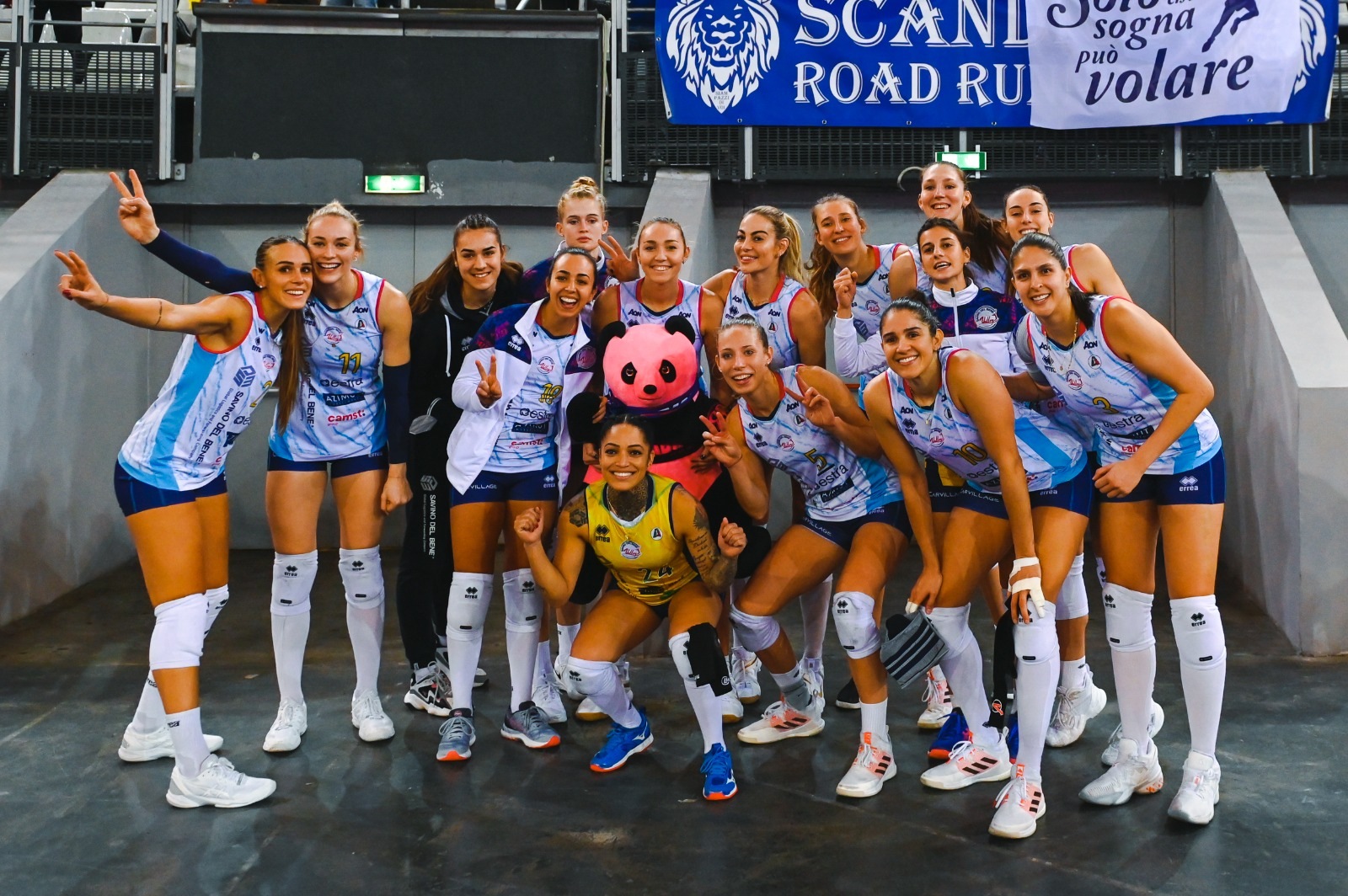 Sacco di Roma: Scandicci si impone 1-3 sulla Acqua & Sapone