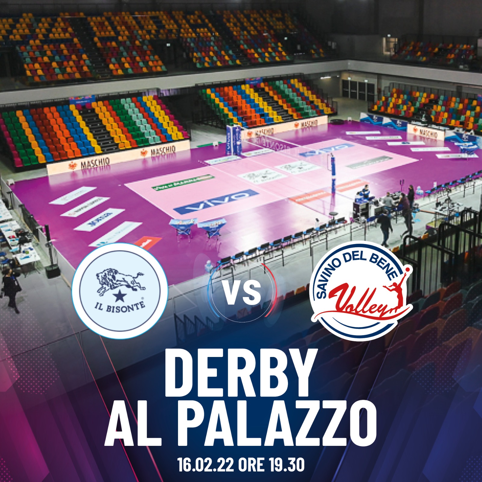 La festa è servita: mercoledì il primo derby a Palazzo Wanny tra Il Bisonte Firenze e Savino Del Bene