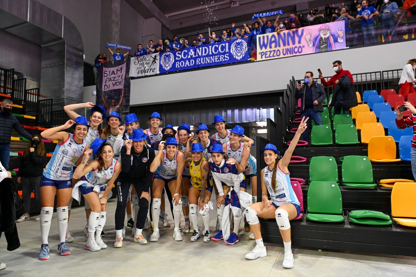 E’ festa: la Savino Del Bene fa suo il primo derby a Palazzo Wanny contro Il Bisonte