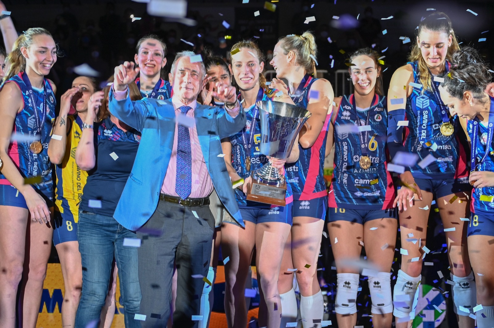 La Savino Del Bene fa la storia: è vittoria nella Challenge Cup 2022!