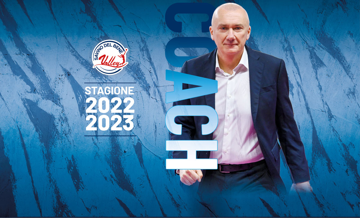 Andiamo al massimo! Coach Massimo Barbolini ancora alla guida della Savino Del Bene