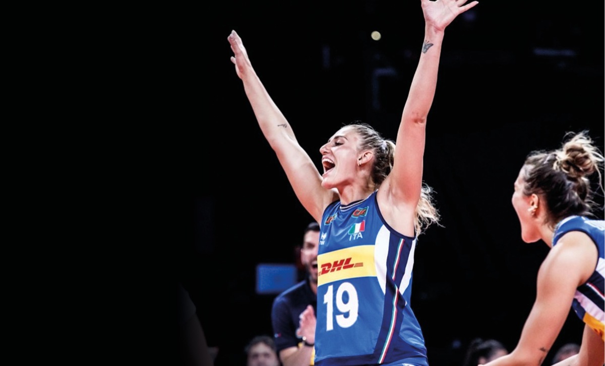 Che colpo! In diagonale Camilla Mingardi!