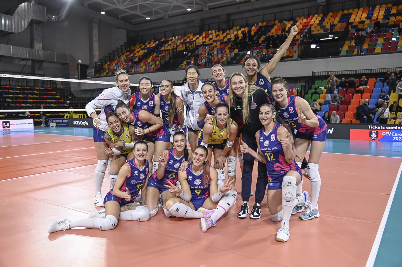 CEV Cup: missione compiuta! La Savino Del Bene Volley approda ai Play Off