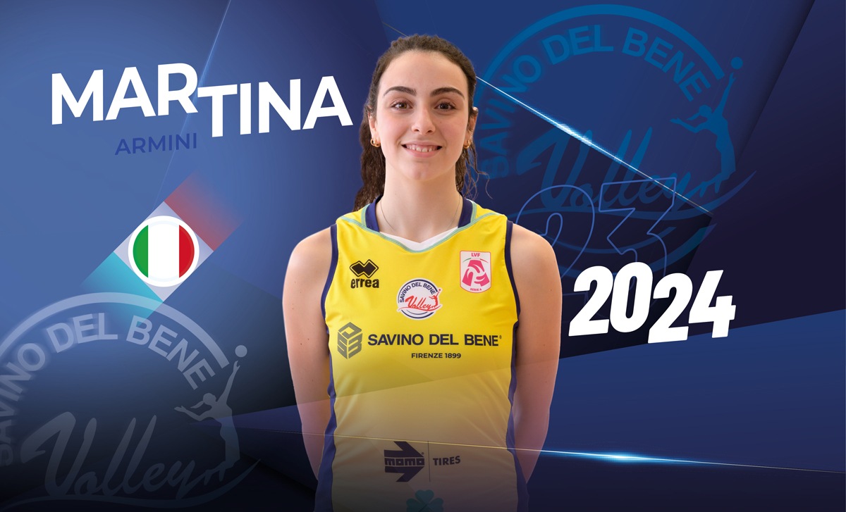 Martina Armini è una nuova giocatrice della Savino Del Bene Volley