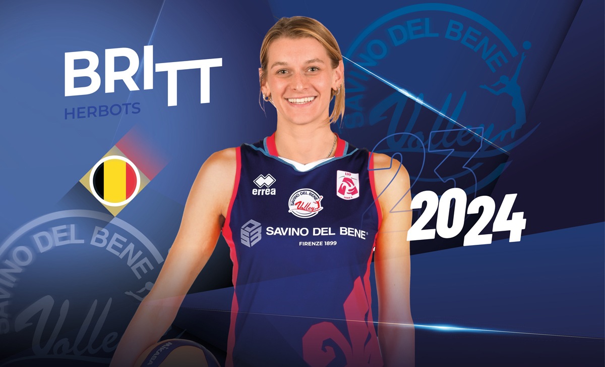 Una Tigre per la Savino Del Bene Volley! Benvenuta Britt Herbots!