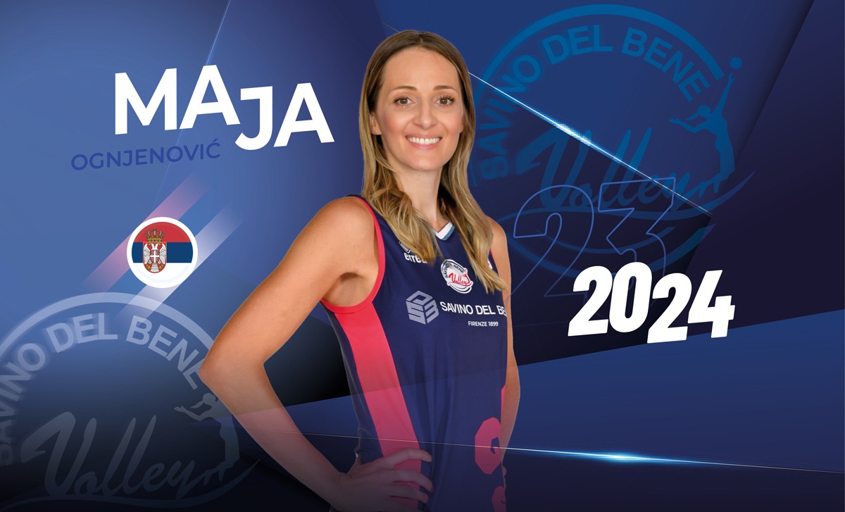Nelle mani di Maja. La nuova palleggiatrice della Savino Del Bene Volley è Maja Ognjenović