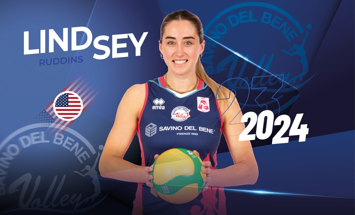 From Santa Monica to Scandicci. Lindsey Ruddins è una nuova giocatrice della Savino Del Bene Volley
