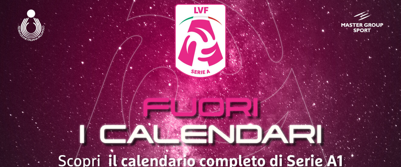 UFFICIALE IL CALENDARIO DELLA SERIE A1 2023-2024. RICOMINCIAMO DA IL BISONTE