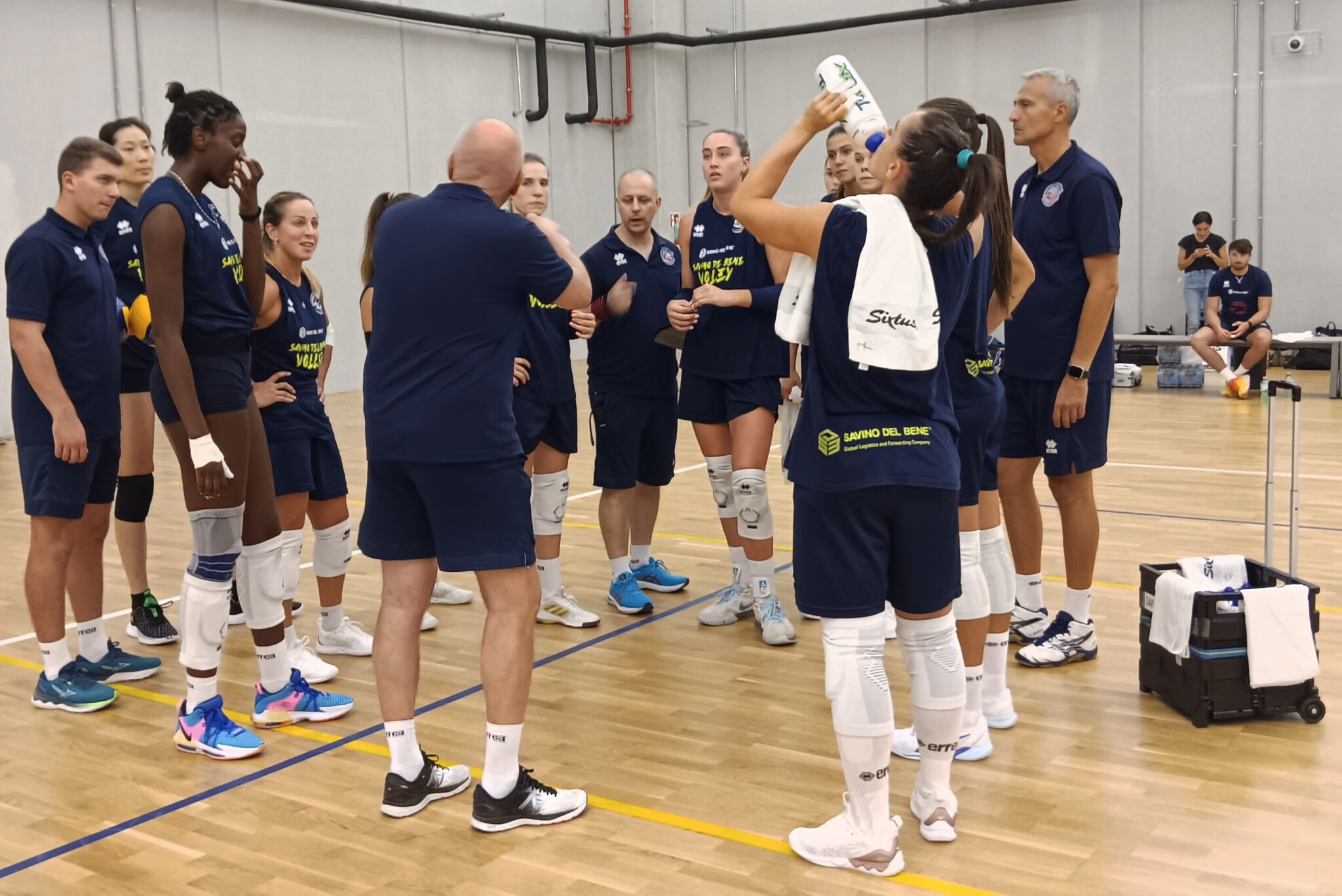 Nuovo allenamento congiunto con Il Bisonte Firenze