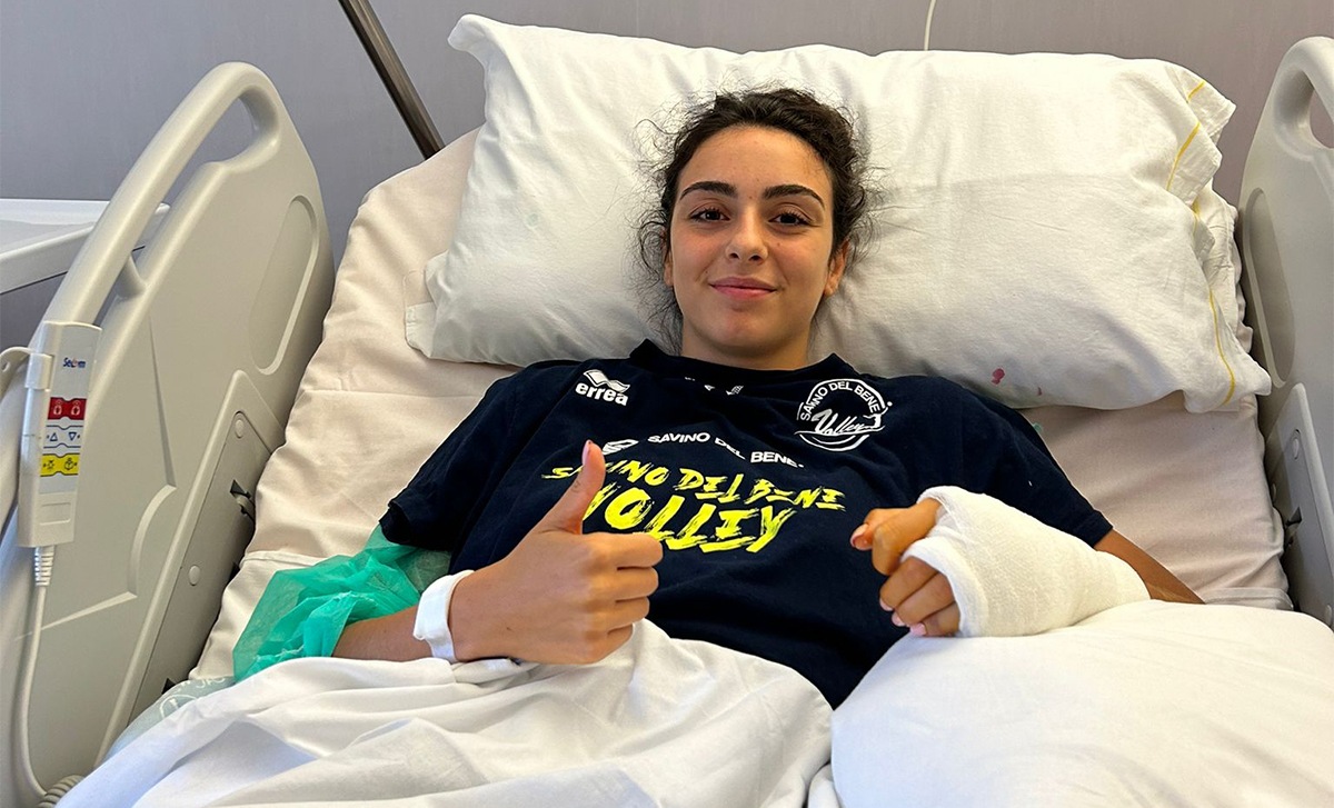 Intervento chirurgico per Martina Armini
