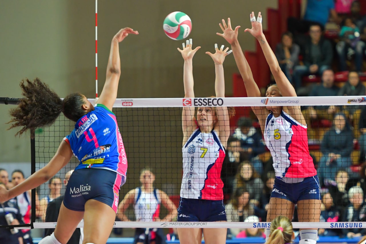 Scandicci spreca, Novara è più forte e vince 3 – 0